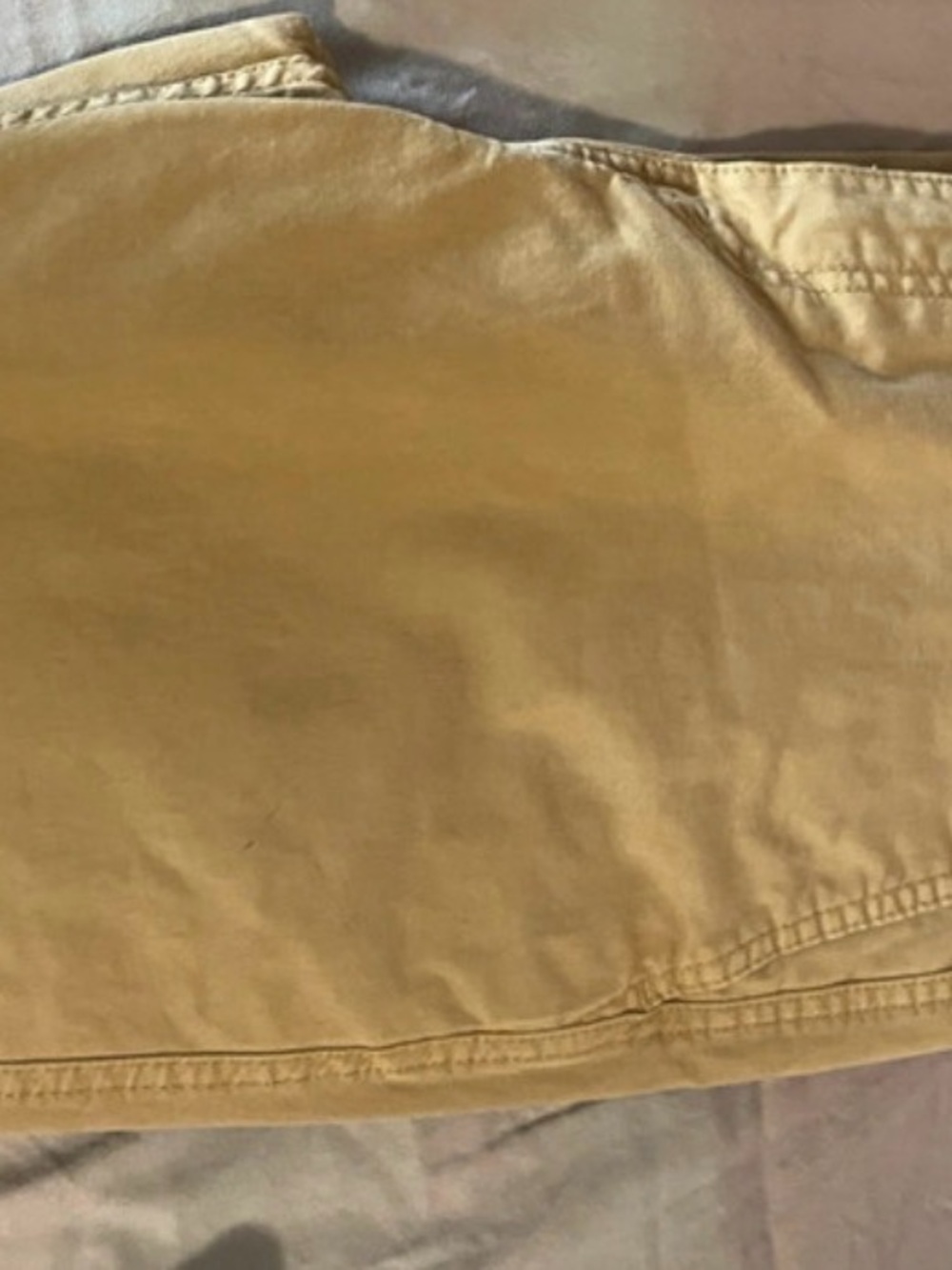 Classic Khaki Chino Pants - Mustard Yellow